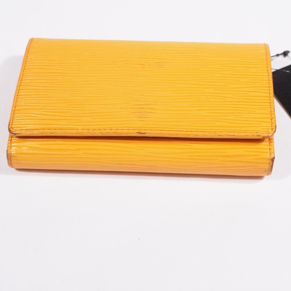 Louis Vuitton Epi Portmonnaie Billets Tresor Leather Bifold Wallet - Picture 1 of 10